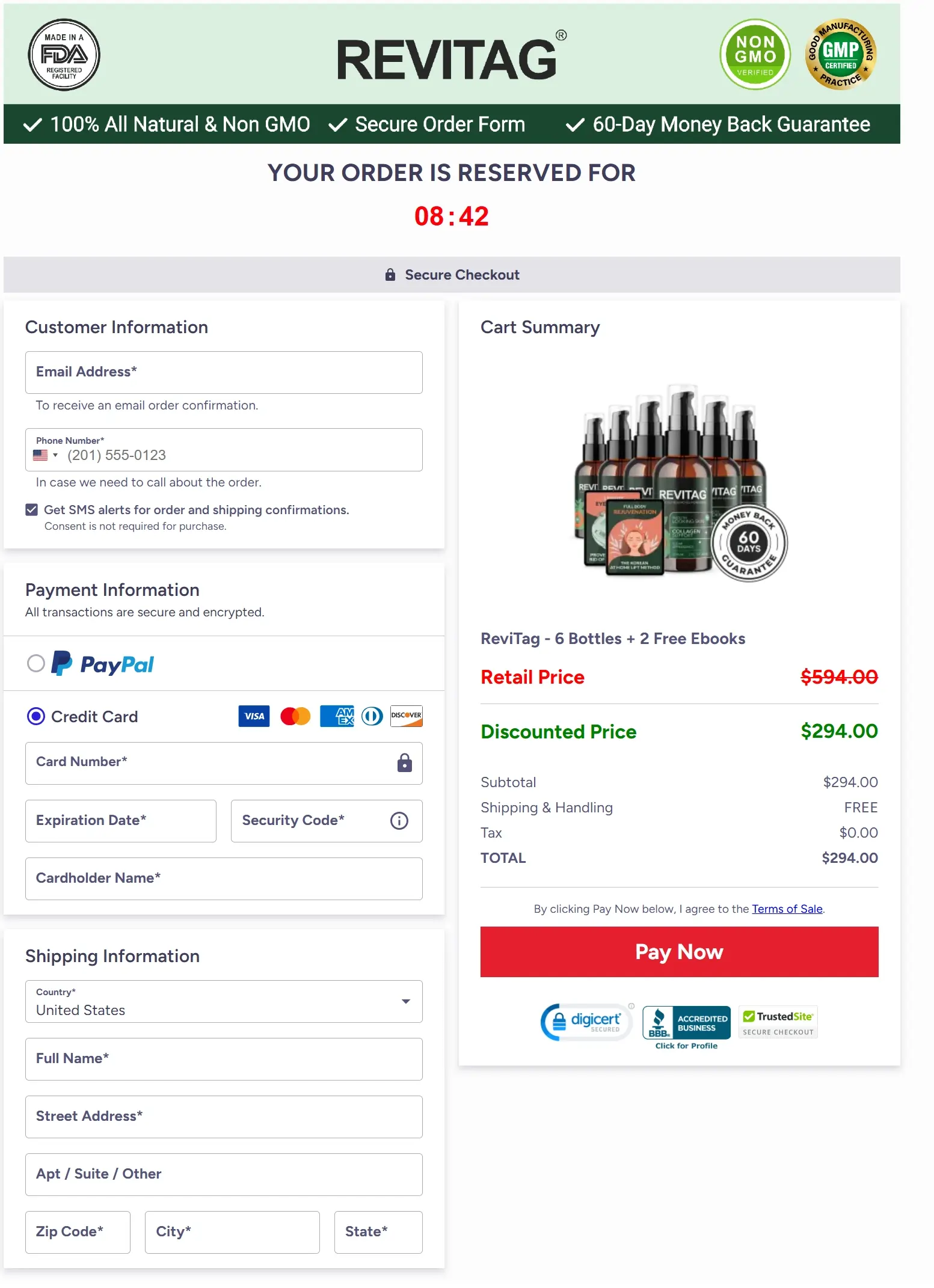 ReviTag price